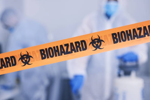 Professional Blood Cleanup technician working in Shapleigh, ME